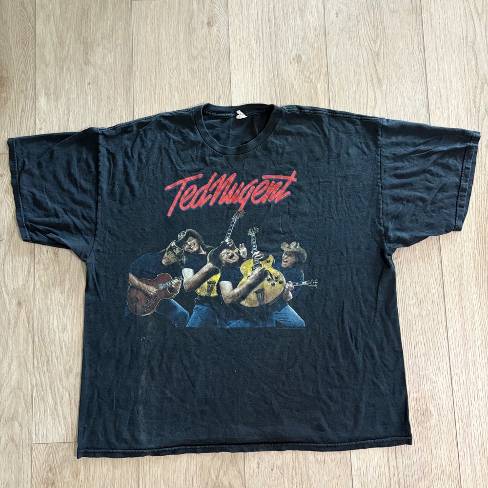 Vintage 90s Ted Nugent Band T-shirt   Men's Size XXL